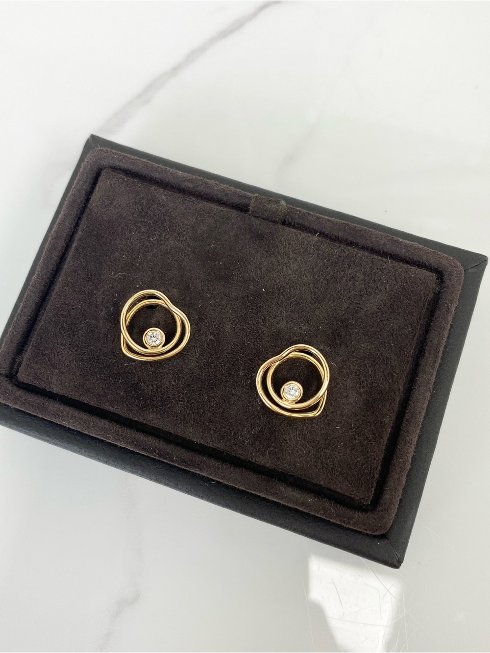 Hermès Vertige Coeur Earring, Very Small Model